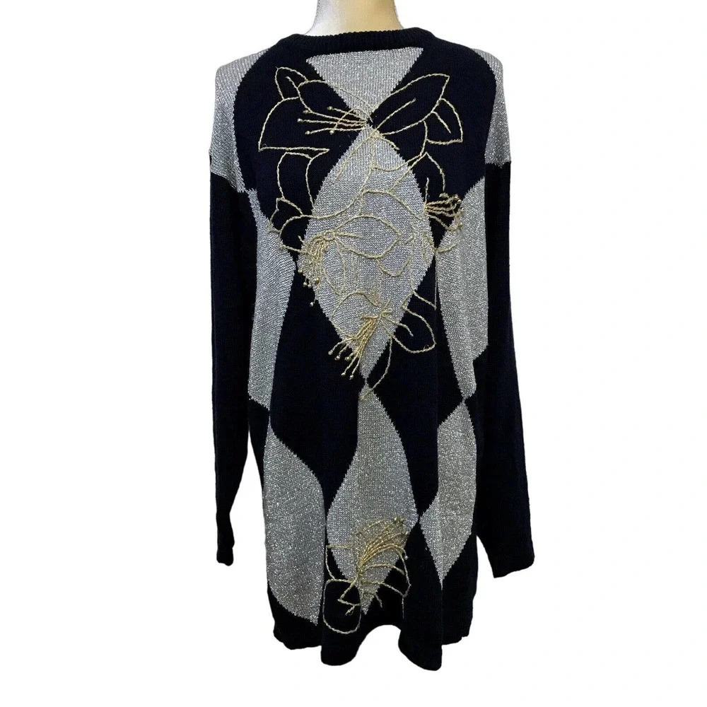 Carducci Vintage Sweater Dress Women M